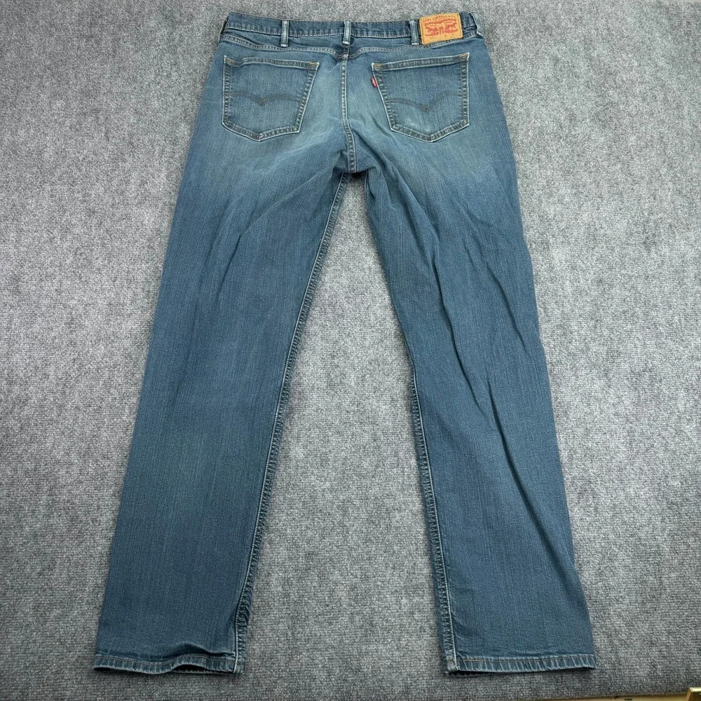 Levis 541 Athletic Taper Jeans Mens 38x33 Blue Denim Medium Wash Stretch‎ Pants